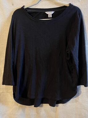 Tommy Bahama black blouse